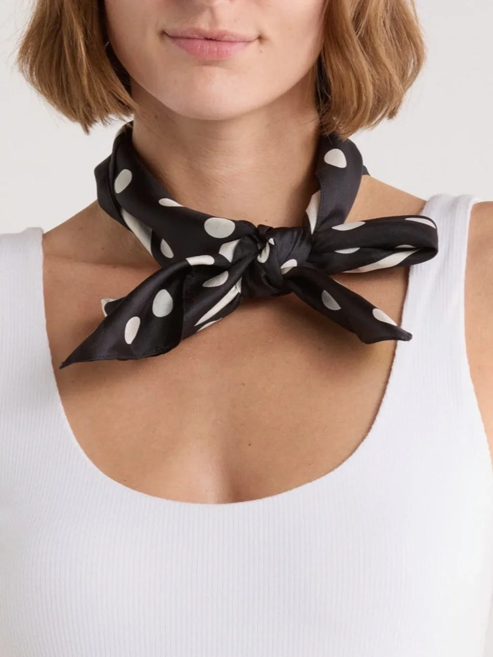 Kate Spade New York Springtime Dot Silk Square Scarf